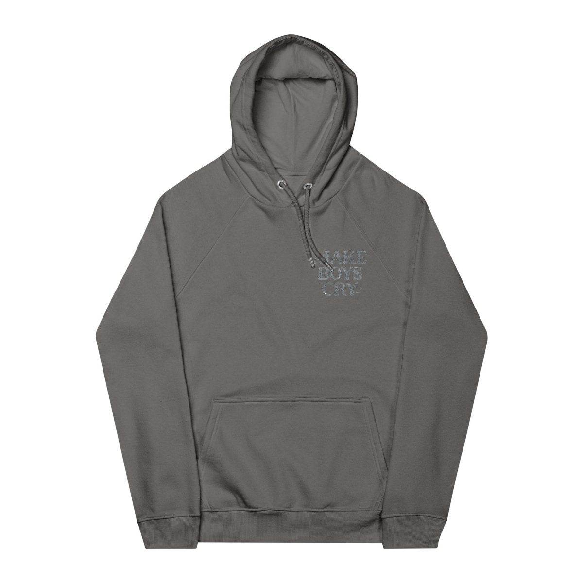 Make Boys Cry Unisex Eco Ragian Hoodie - Hoodies - Esmeralda Ecostore