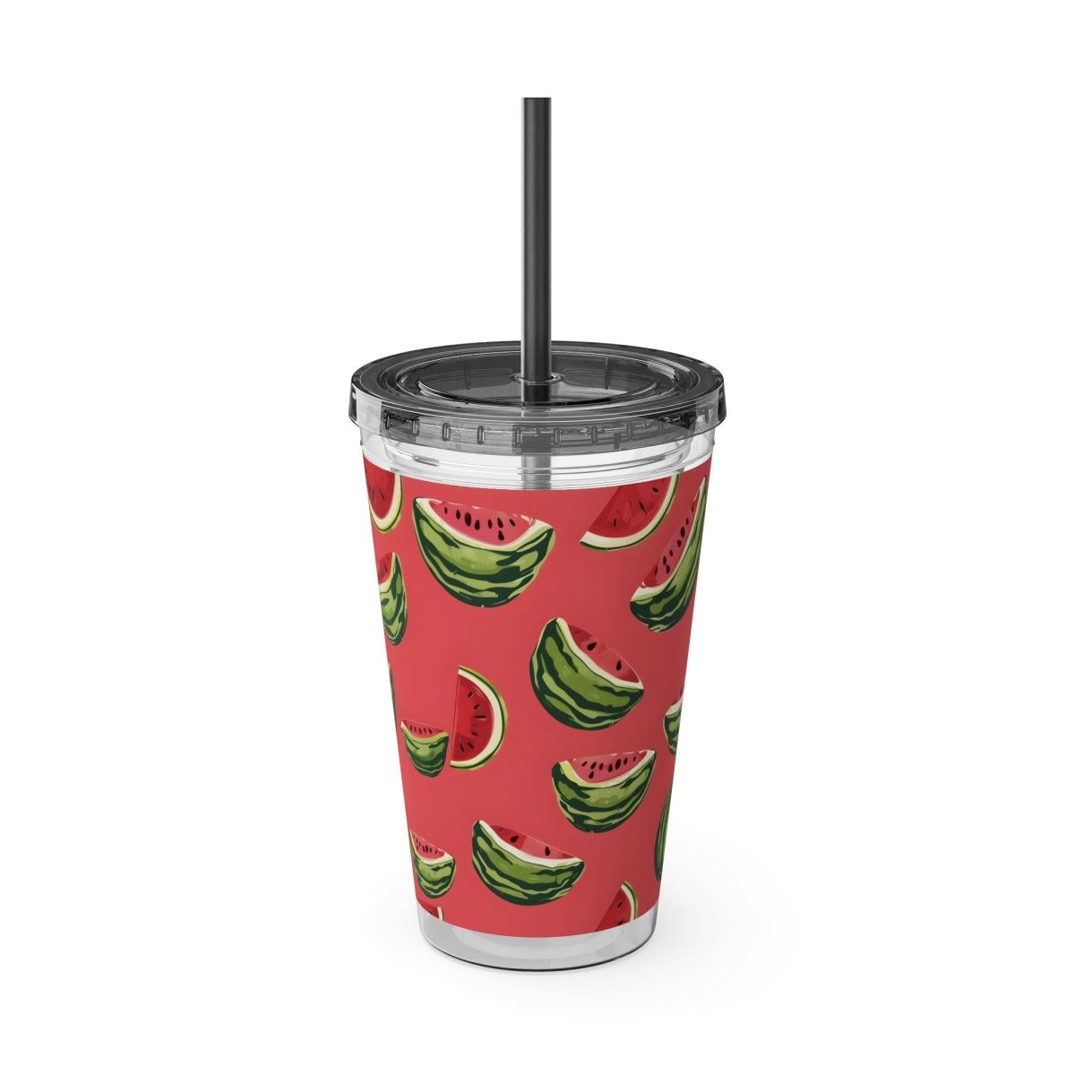 Watermelon Sunsplash Tumbler with Straw