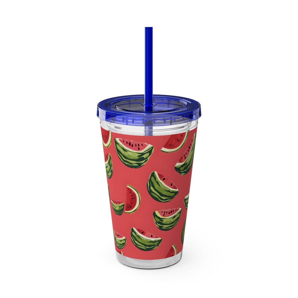 Watermelon Sunsplash Tumbler with Straw
