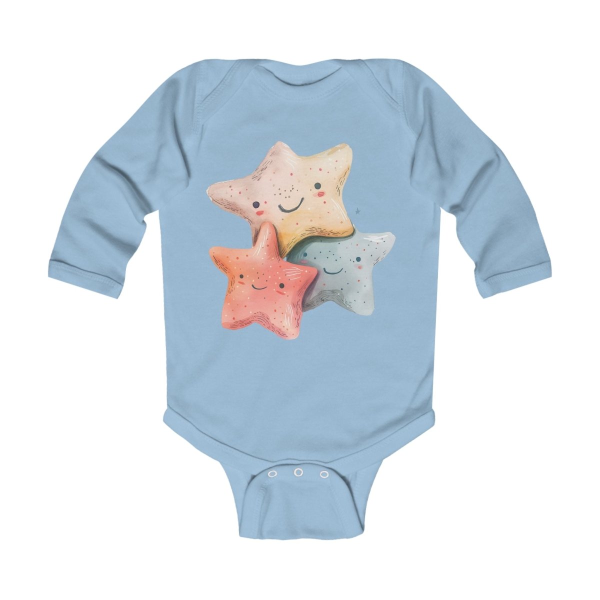 Wish Upon a Star Infant Long Sleeve Bodysuit
