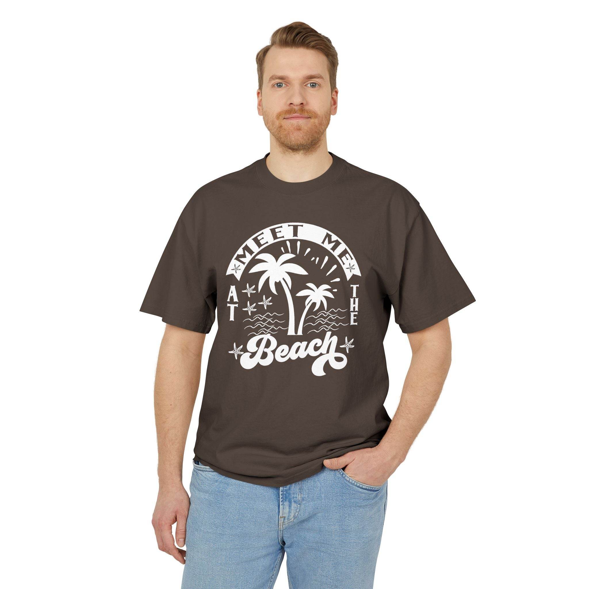 Beach Vibes Unisex Heavy Faded Tee - T-shirts - Esmeralda Ecostore