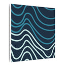Wiggle Waves Matte Canvas Stretched Multi-Size - Esmeralda Ecostore