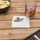 Killing It White Coined Napkins - Esmeralda Ecostore
