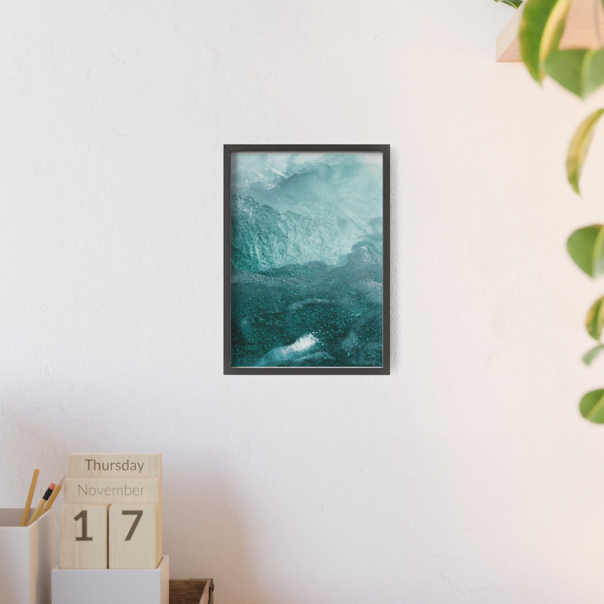 Submerged Posters with Wooden Frame