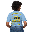 True Crime Shows Addiction Unisex HD Cotton™ T-Shirt - Esmeralda Ecostore