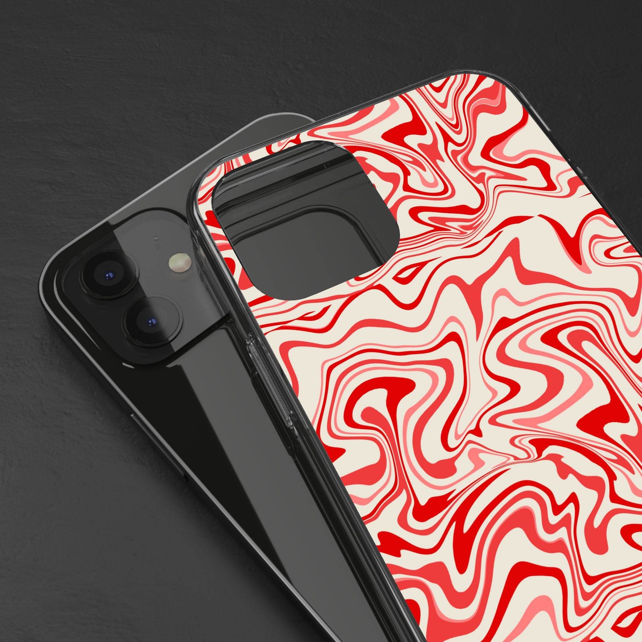 Lava Flow Sustainable Phone Clear Cases - Esmeralda Ecostore