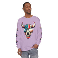 Liberty Horns Unisex Garment-Dyed Long Sleeve T-Shirt