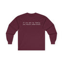 Family Unisex Ultra Cotton Long Sleeve Tee