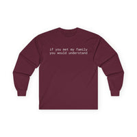 Family Unisex Ultra Cotton Long Sleeve Tee