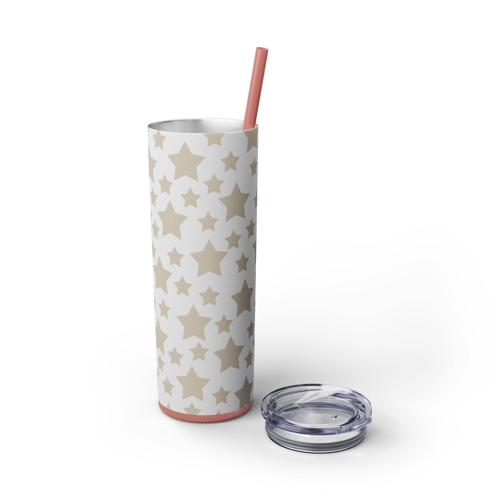 Celestial Sipper Skinny Tumbler with Straw - Esmeralda Ecostore