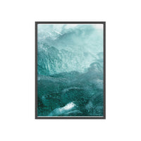 Submerged Posters with Wooden Frame