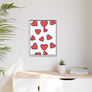 Heartbeat Matte Canvas