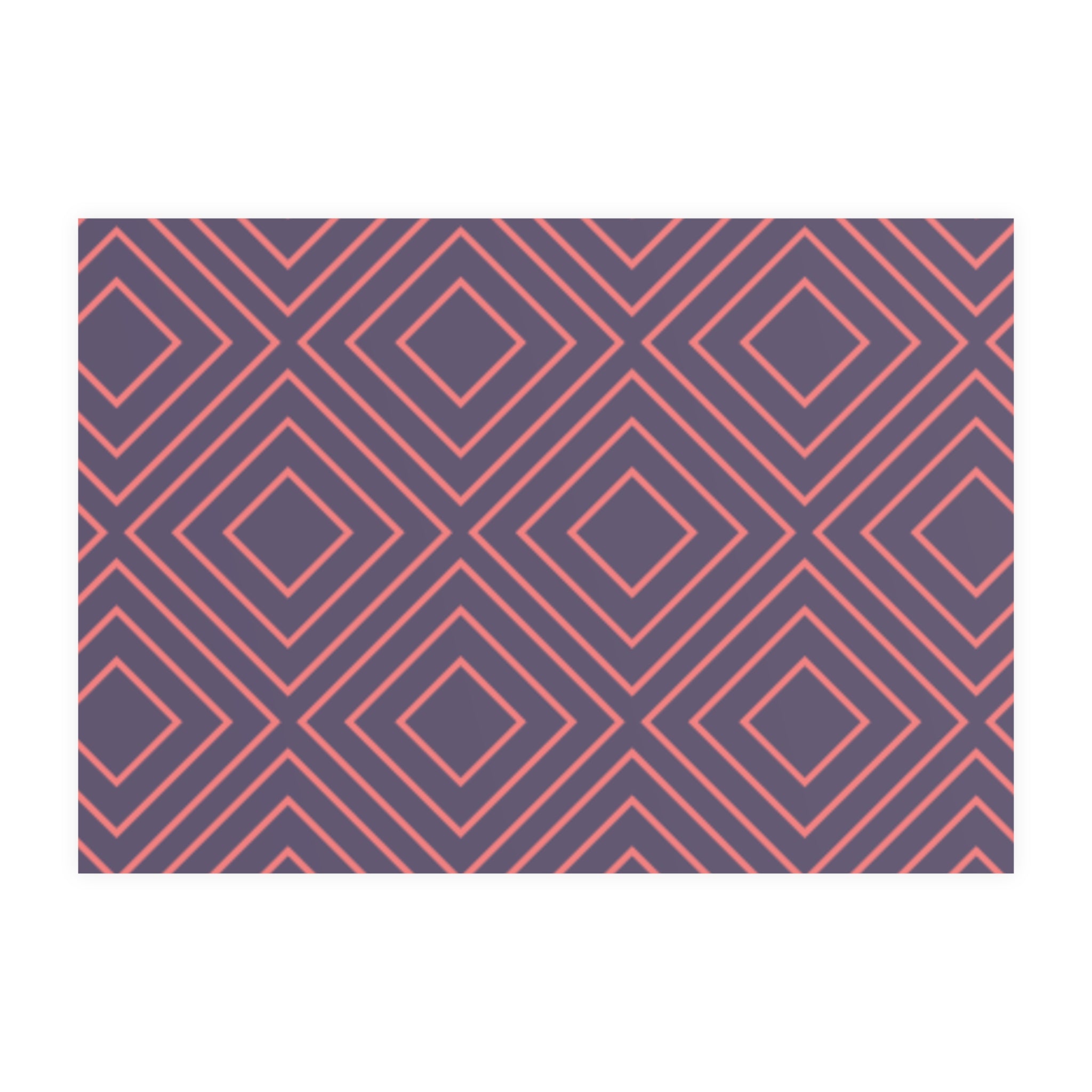 Optical Grid Matte Paper Poster