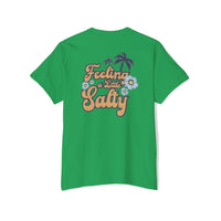 Blue Ocean Unisex Heavy Cotton Pocket Tee - Esmeralda Ecostore