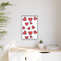 Heartbeat Matte Canvas