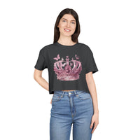 Petal & Crown Eco Shirt Women's Crop Tee - Esmeralda Ecostore