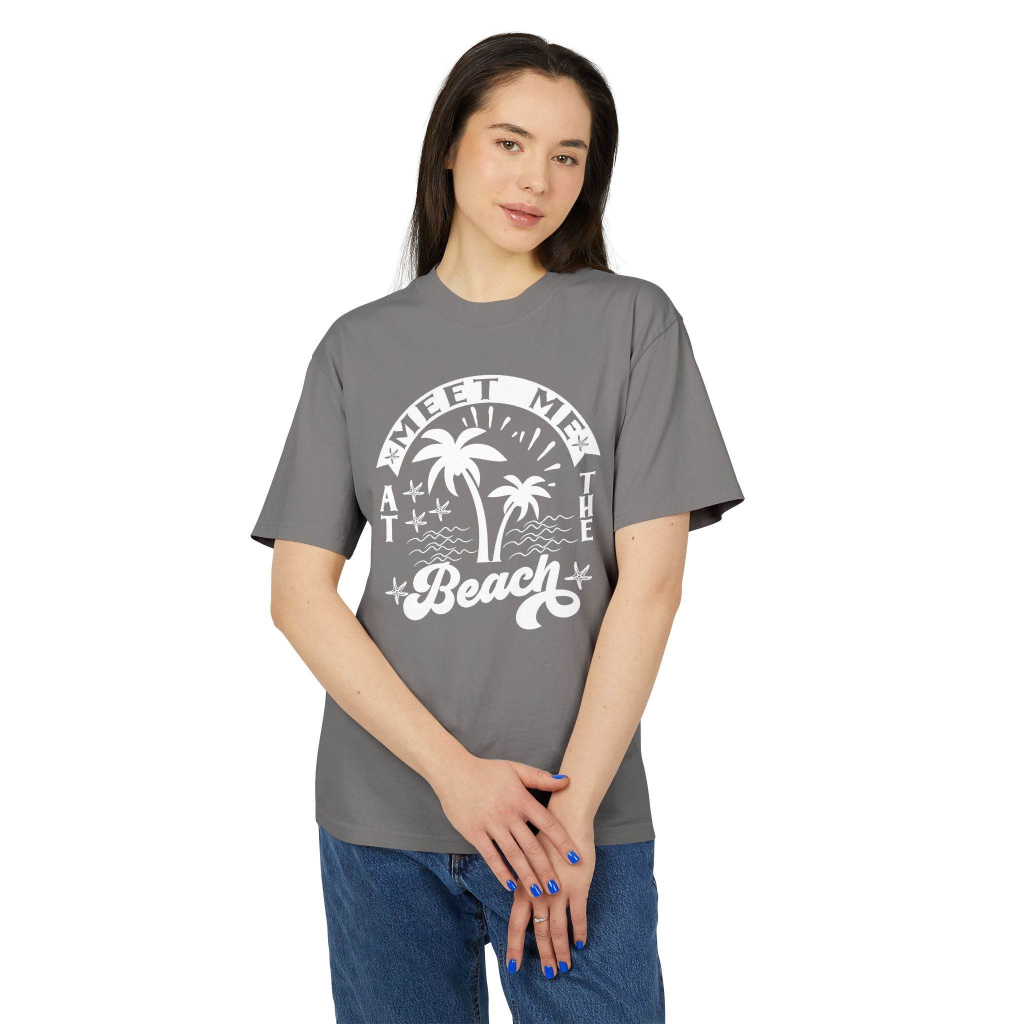 Beach Vibes Unisex Heavy Faded Tee - T-shirts - Esmeralda Ecostore