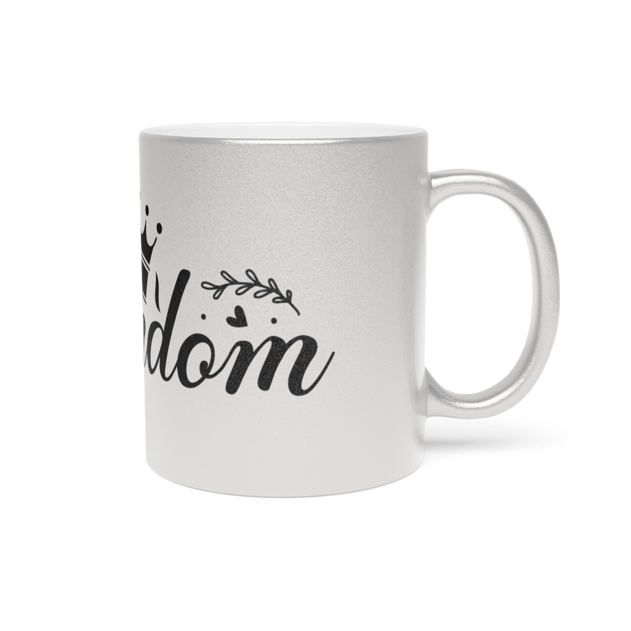 Queendom Metallic Mug (Silver\Gold)