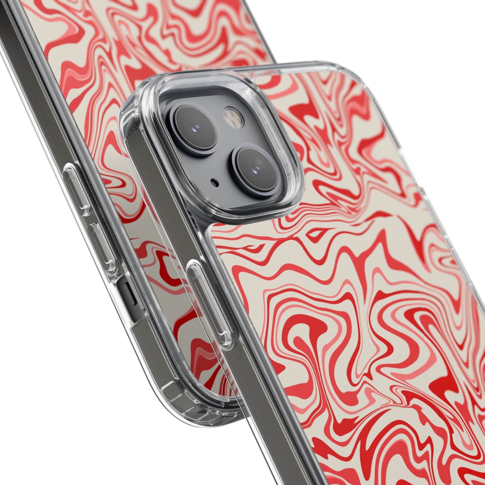 Lava Flow Sustainable Phone Clear Cases - Esmeralda Ecostore