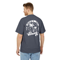 Beach Vibes Unisex Heavy Faded Tee - T-shirts - Esmeralda Ecostore