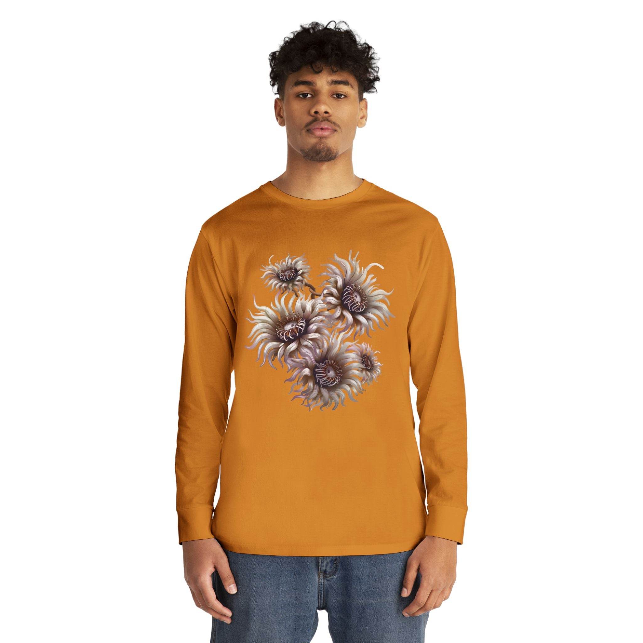 Moss & Bloom Long Sleeve Crewneck Tee - Esmeralda Ecostore