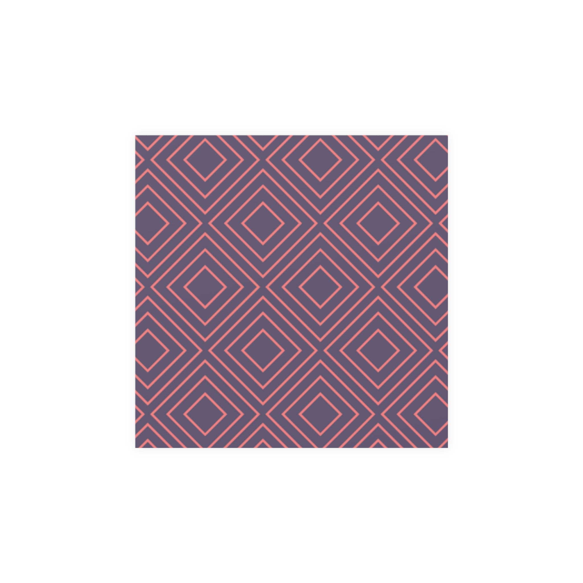 Optical Grid Matte Paper Poster