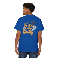 Blue Ocean Unisex Heavy Cotton Pocket Tee - Esmeralda Ecostore