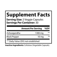 Chill Pill Ashwagandha and Black Pepper Supplement - Esmeralda Ecostore
