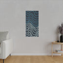 Wiggle Waves Matte Canvas