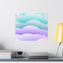 Cloudscape Matte Horizontal Posters - Esmeralda Ecostore