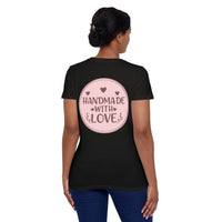 With Love Women's Organic Short Sleeve T-Shirt - Esmeralda Ecostore