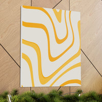 Golden Flow Canvas Gallery Wraps