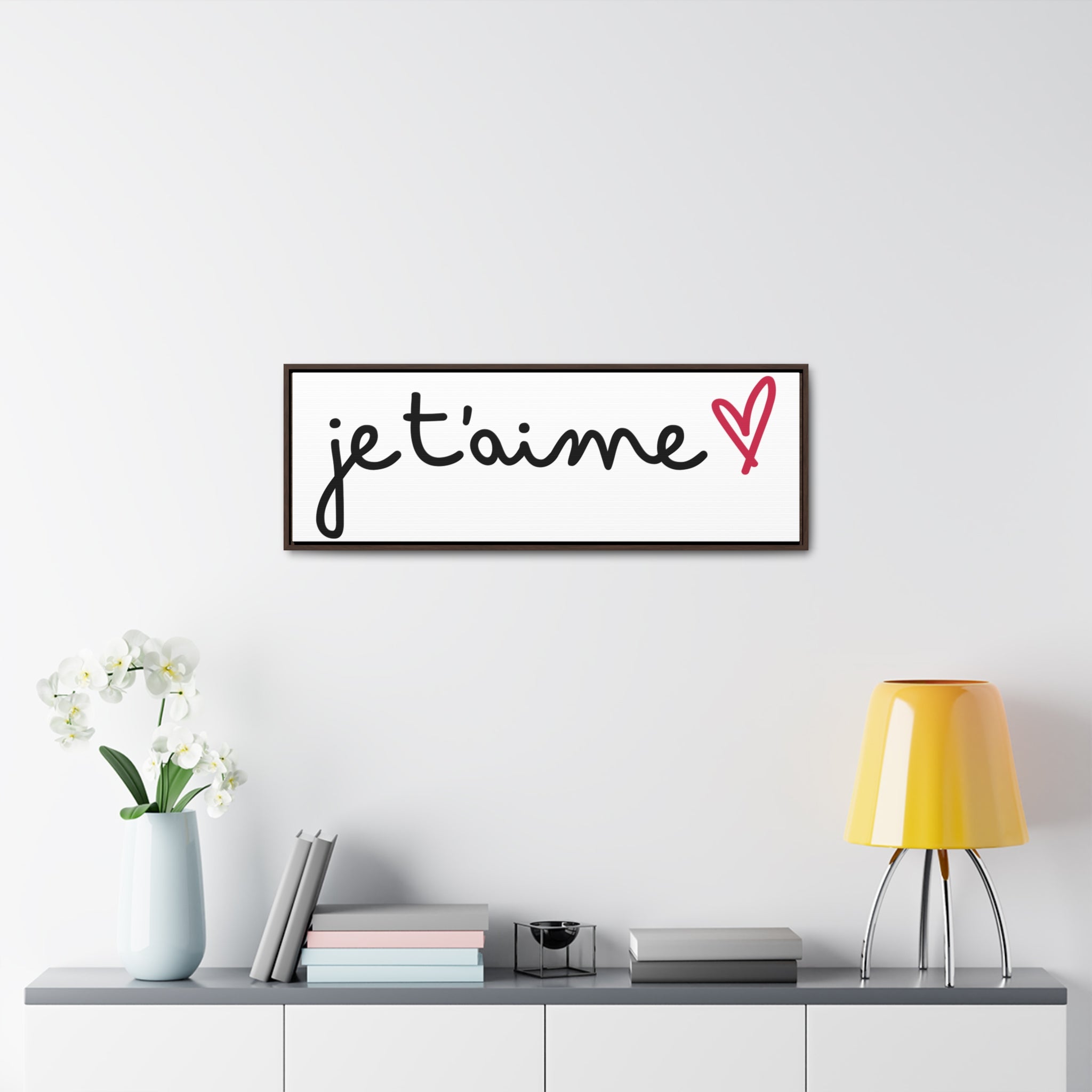 Je t'aime Gallery Canvas Wraps