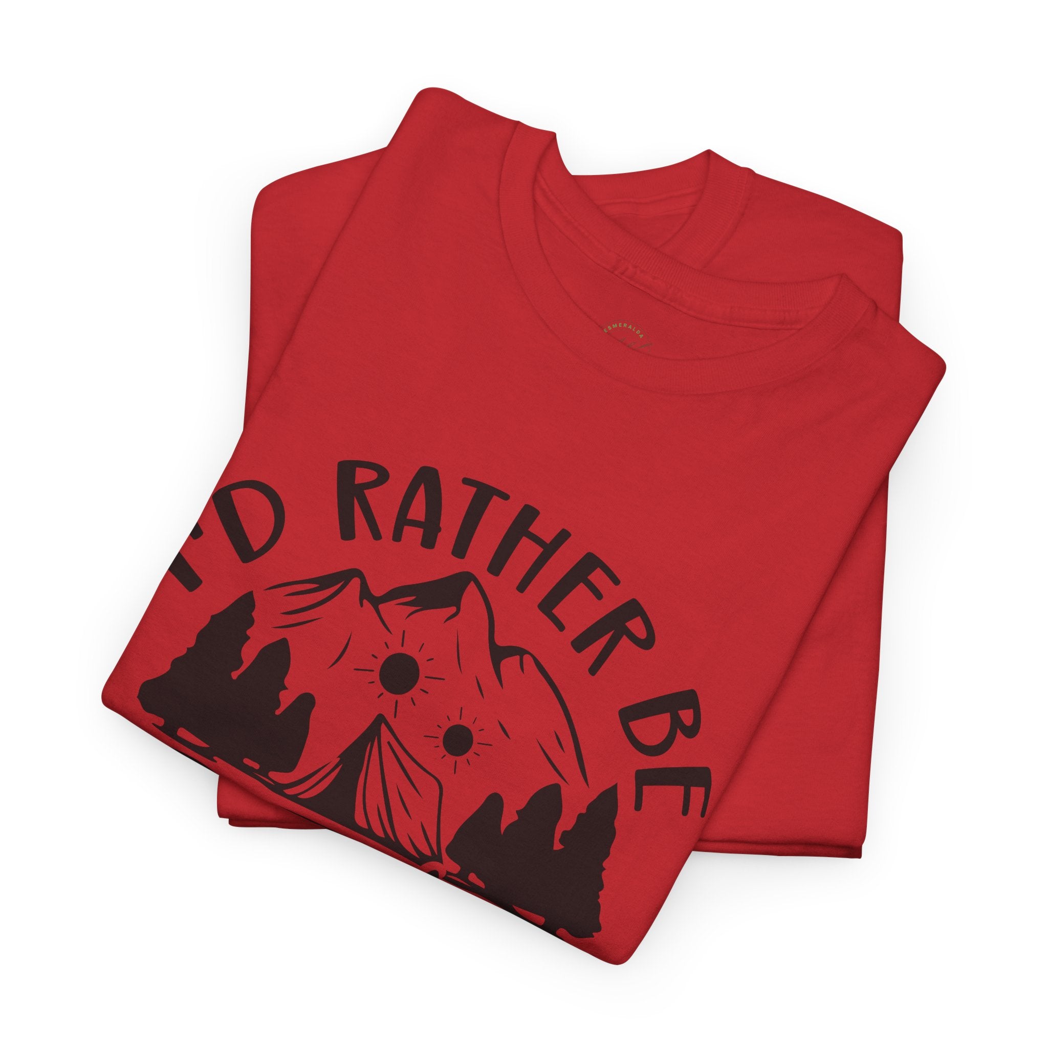 Camping Unisex Heavy Cotton Tee