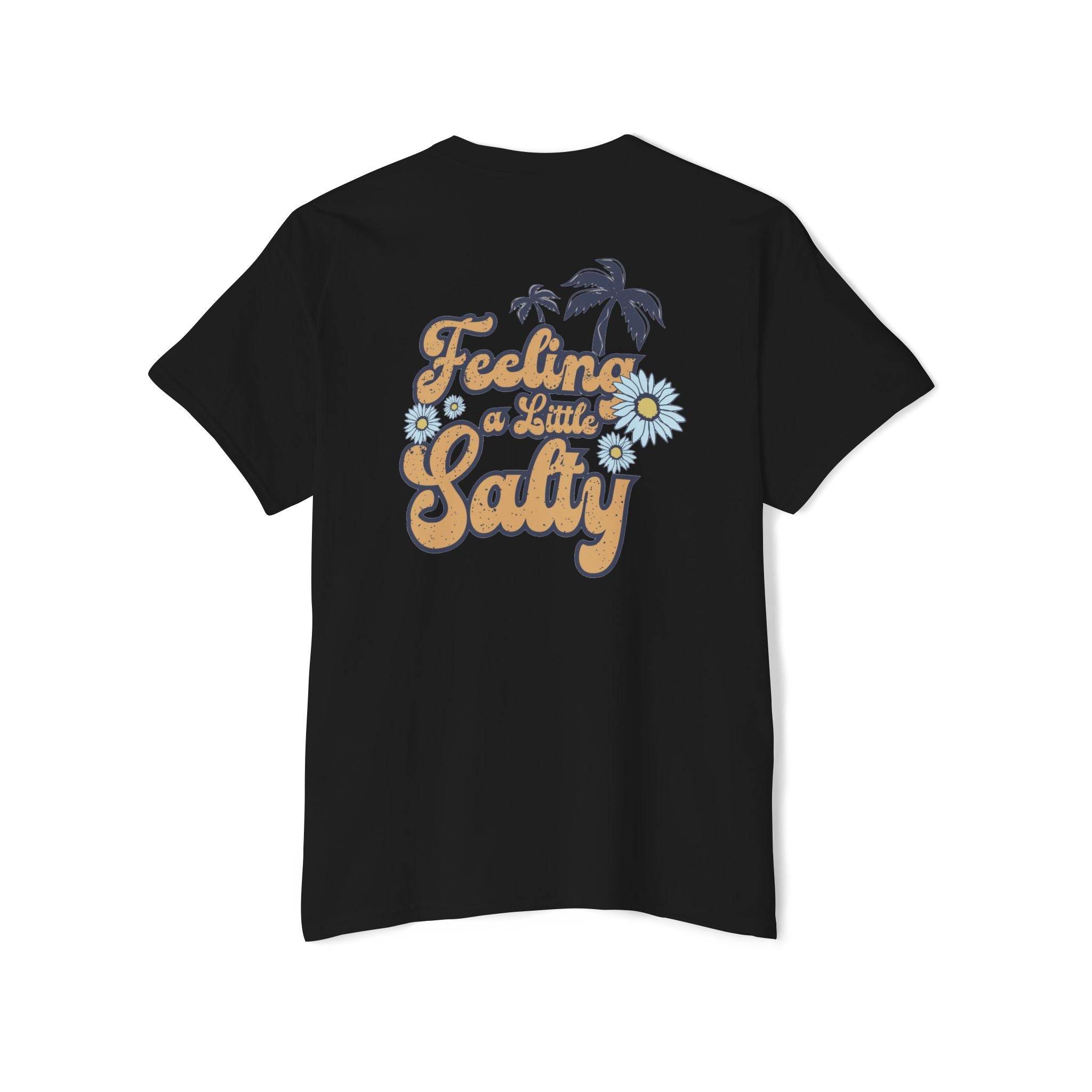 Blue Ocean Unisex Heavy Cotton Pocket Tee - Esmeralda Ecostore