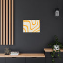 Golden Flow Canvas Gallery Wraps