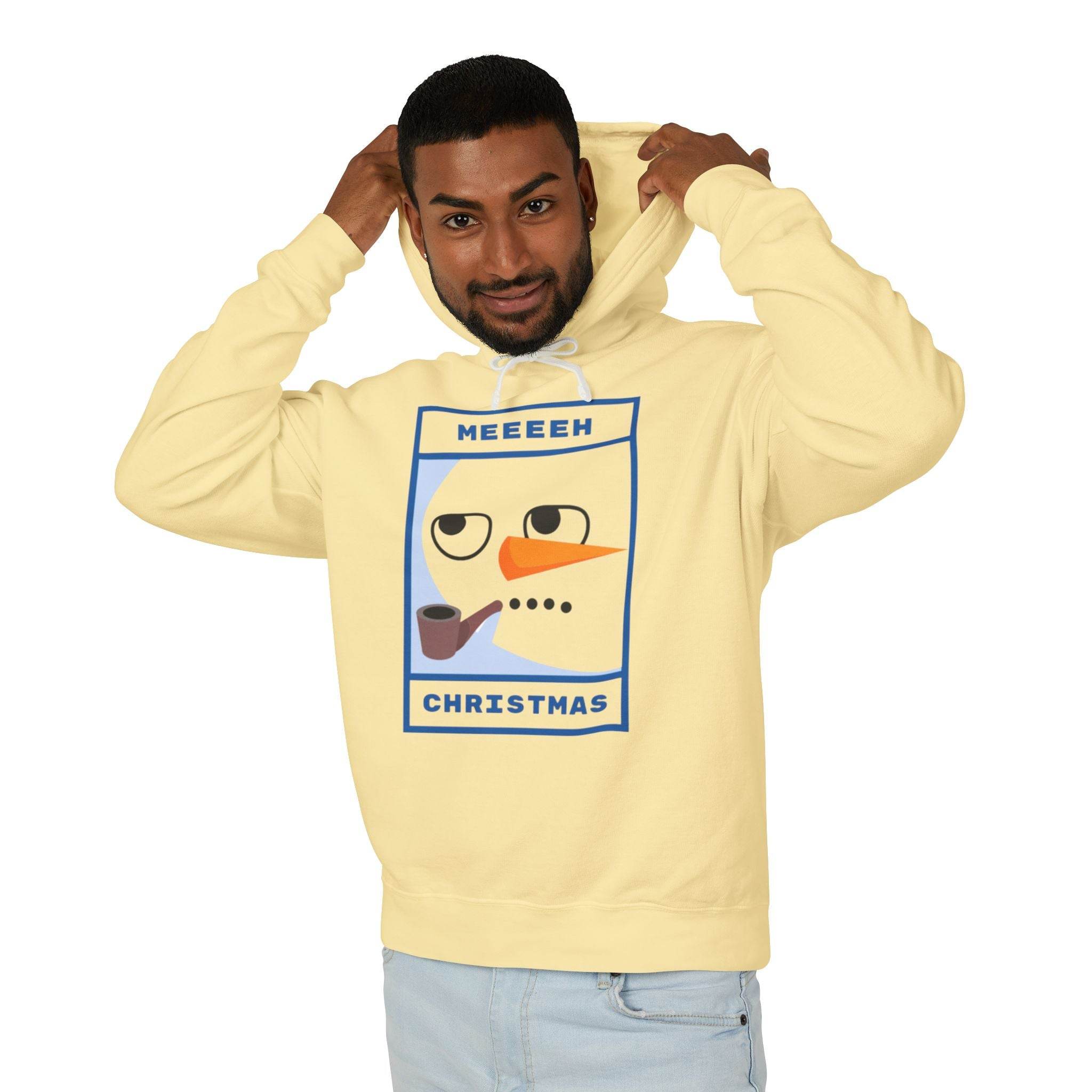 Ugly Christmas Unisex Lightweight Hooded Sweatshirt