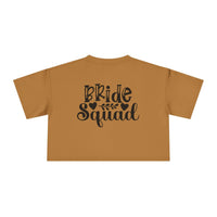 Bride Squad Women's Crop Tee