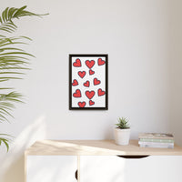 Heartbeat Matte Canvas