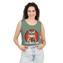 Catbuster Unisex Garment-Dyed Tank Top - Esmeralda Ecostore