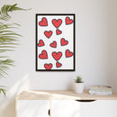 Heartbeat Matte Canvas