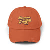 Sarcastic Unisex Distressed Cap - Esmeralda Ecostore