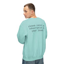Funny Unisex Lightweight Crewneck Sweatshirt