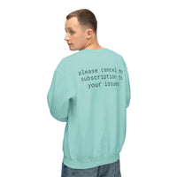 Funny Unisex Lightweight Crewneck Sweatshirt
