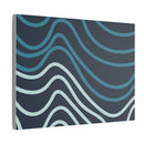 Wiggle Waves Matte Canvas