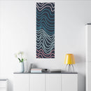 Wiggle Waves Matte Canvas Stretched Multi-Size - Esmeralda Ecostore
