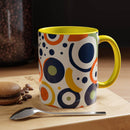 Pop Art Accent Coffee Mug (11oz-15oz) - Esmeralda Ecostore