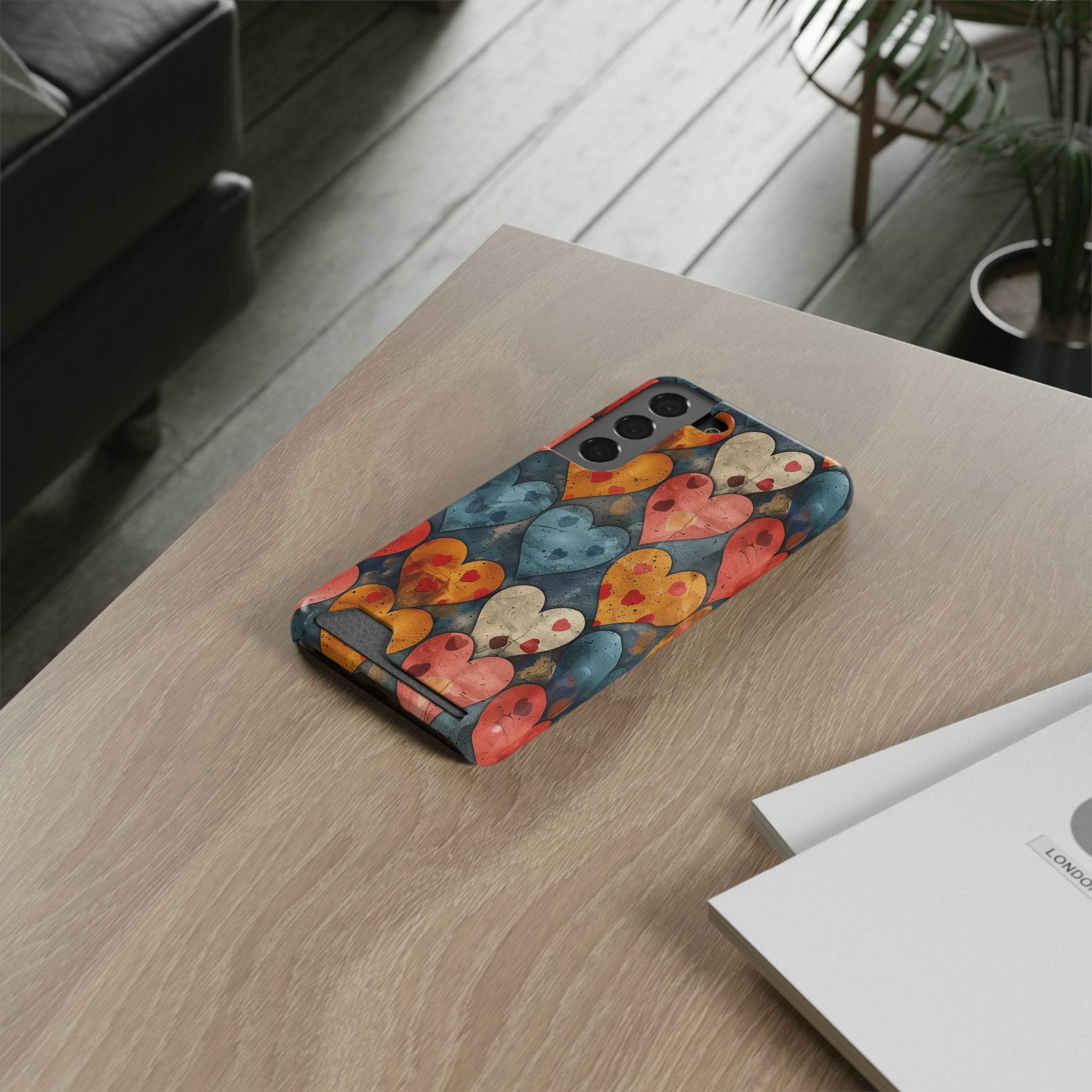 Love&Carry Phone Case With Card Holder - Esmeralda Ecostore