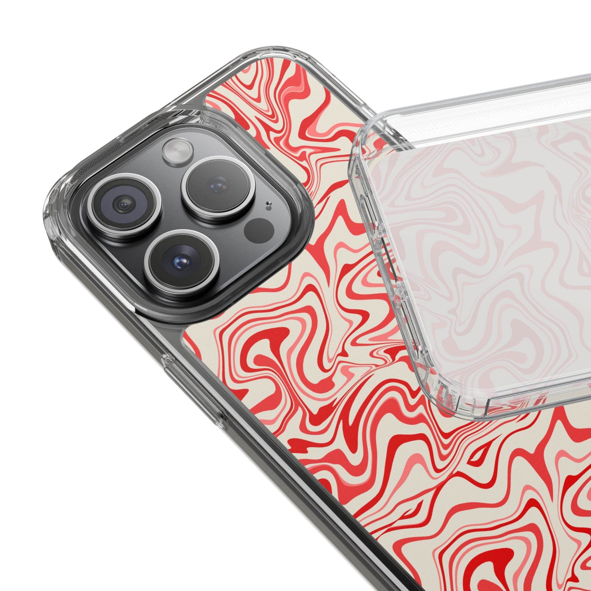 Lava Flow Sustainable Phone Clear Cases - Esmeralda Ecostore