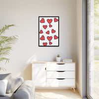 Heartbeat Matte Canvas